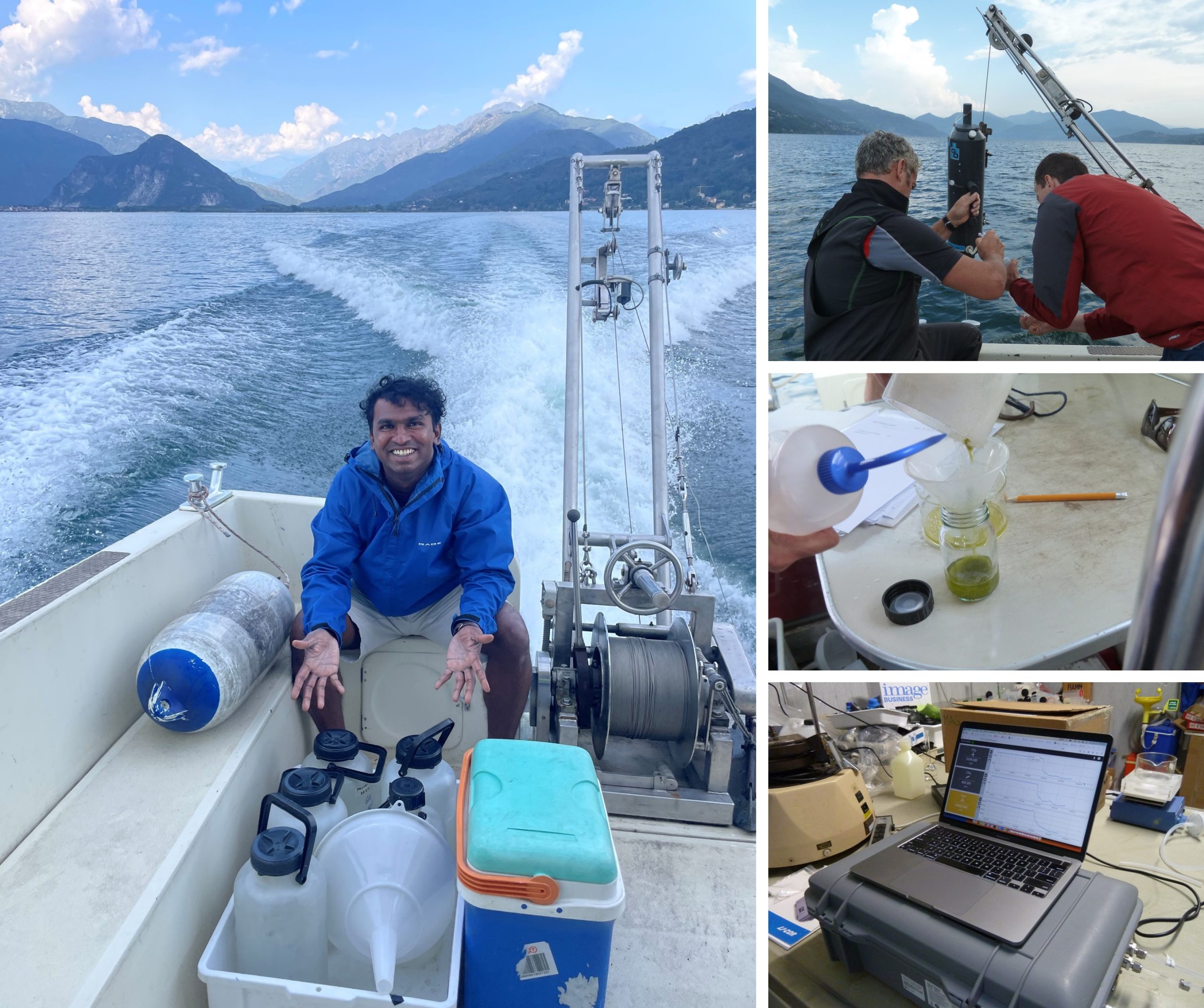 Una collaborazione internazionale per lo studio del sito LTER Lago Maggior