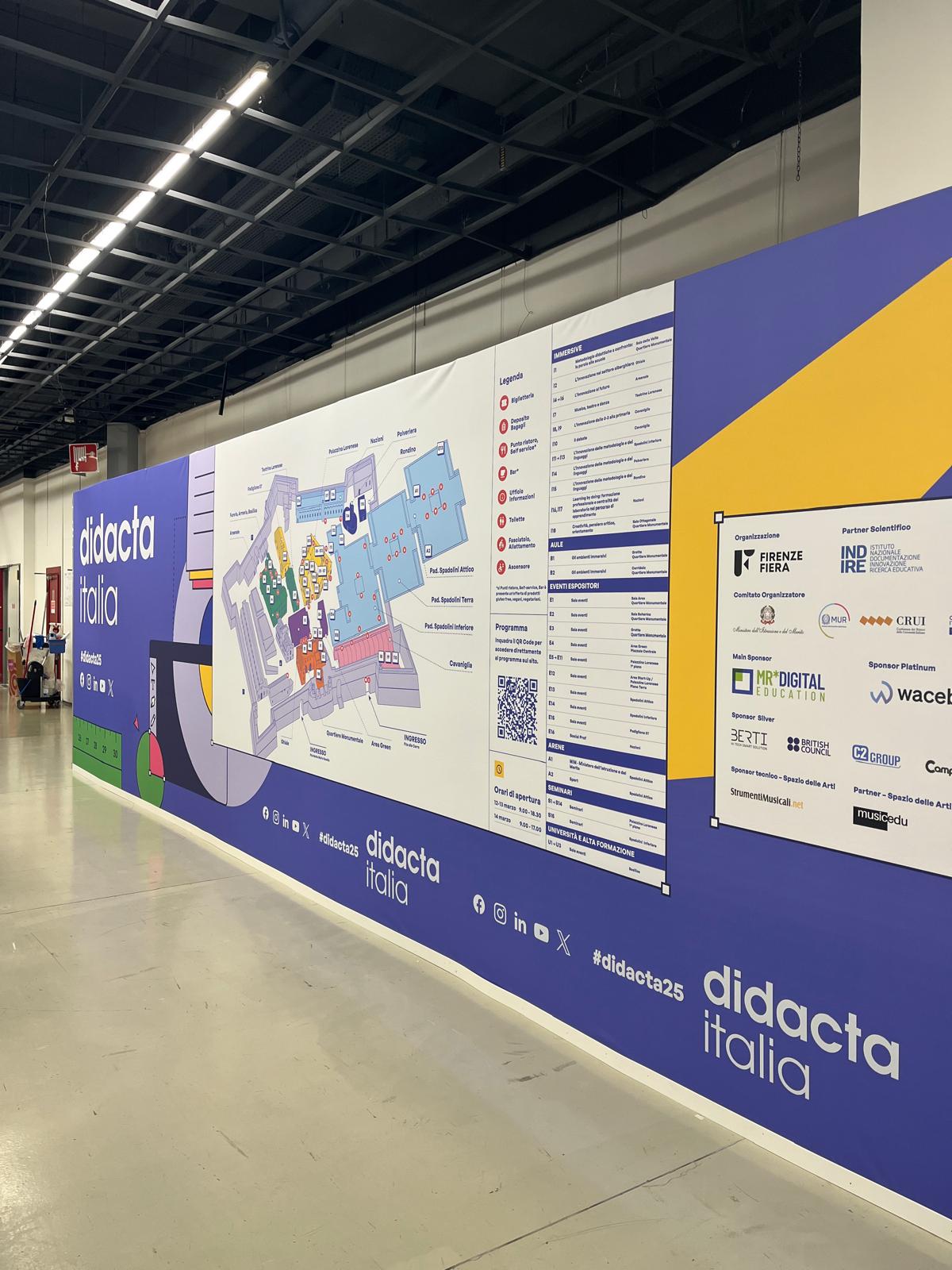 Promozione progetto BLU DIGITALE a DIDACTA Italia